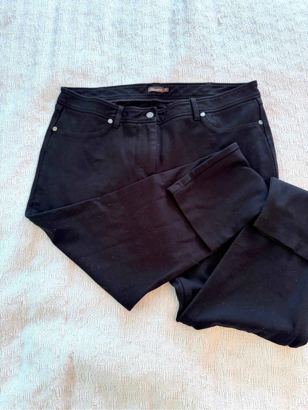 J. McLaughlin Black Women’s Slim Stretch Pants